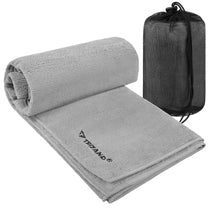 The remaining – Trizand Quick-Dry Towel, 180x100 cm, Gray TRIZAND