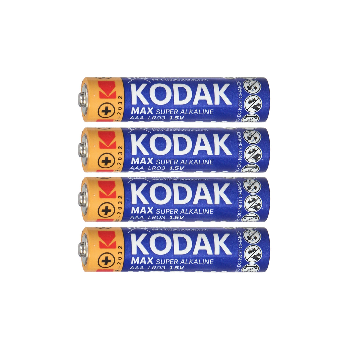 Orno Alkaline, coin-cell, and – Kodak MAX Alkaline AAA LR03 Batteries, 4-pack – image 2