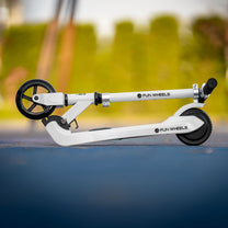 Rebel Scooters – FUN WHEELS WHITE electric scooter for children – image 9