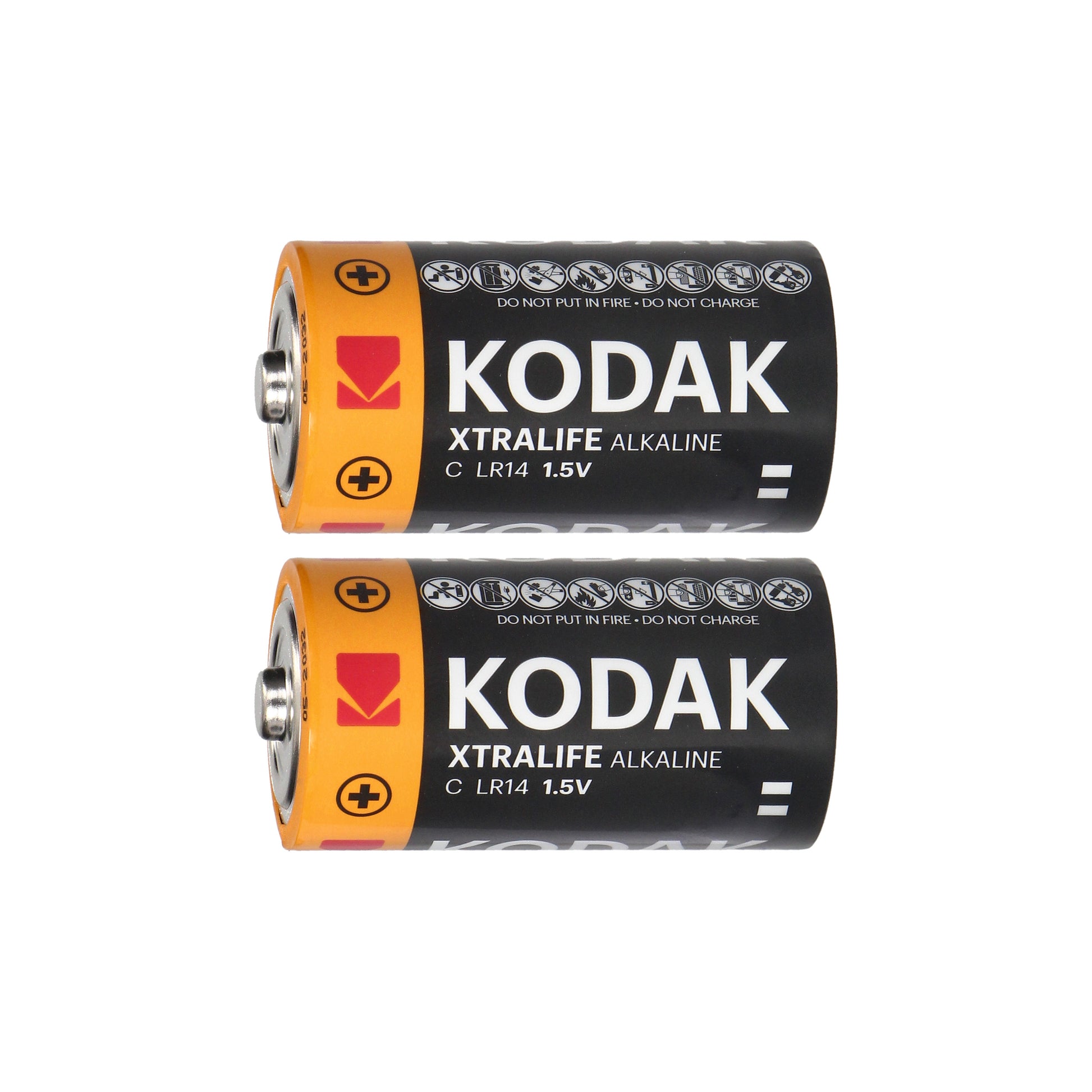 Orno Alkaline, coin-cell, and – Kodak XTRALIFE Alkaline KC-2 LR14 Batteries, 2-pack – image 2