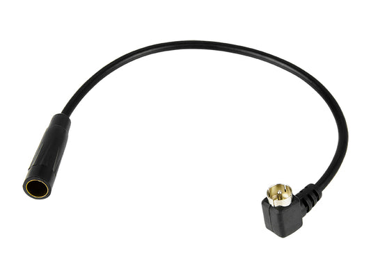 Blow 9050# Antenna adapter: car plug (male) / socket (female) with angled cable