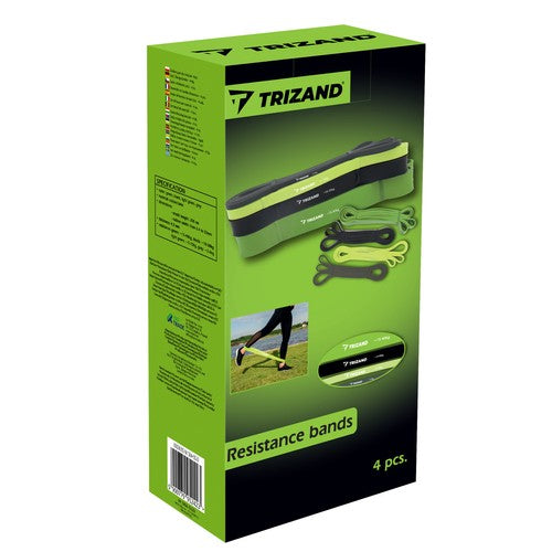 TRIZAND The – Set of Exercise Bands - 4-Piece Set, Trizand 24305 – image 2