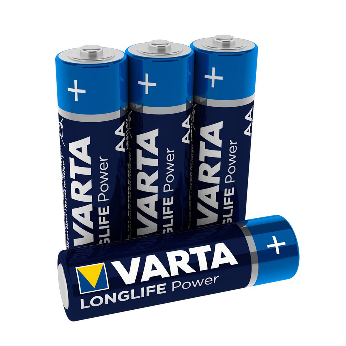 Varta 4 R-06 R06 AA 1.5V alkaline batteries, Longlife Power by Varta – image 2