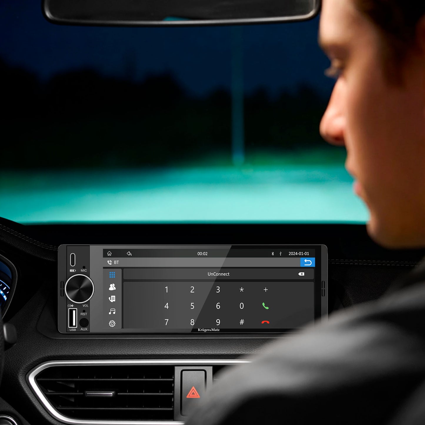 Kruger&Matz Car stereos (CD/MP3/Video/DVD) – Kruger&amp;Matz Car Stereo; KM2016 CarPlay/Android Auto – image 6