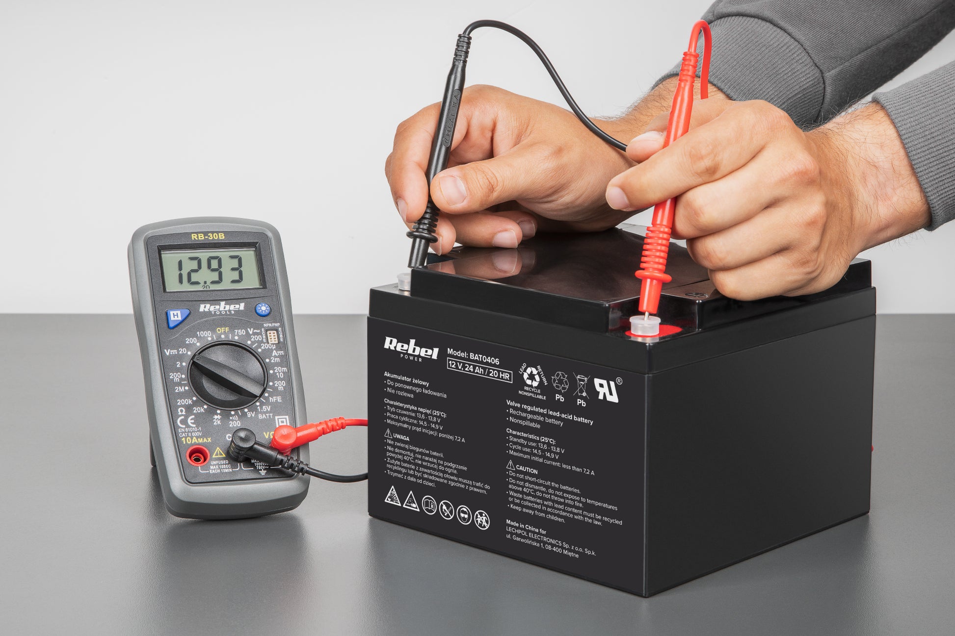 Rebel Gel batteries – Rebel 12V 1.3Ah Gel Battery – image 5