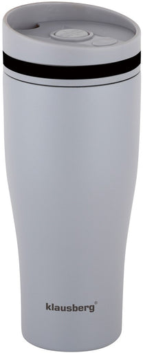 Klausberg Thermal mugs, thermoses and – Insulated mug, gray, 380 ml, Klausberg