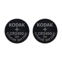 Orno Alkaline, coin-cell, and zinc-carbon – Kodak Max Lithium CR2450 Batteries, 2-pack