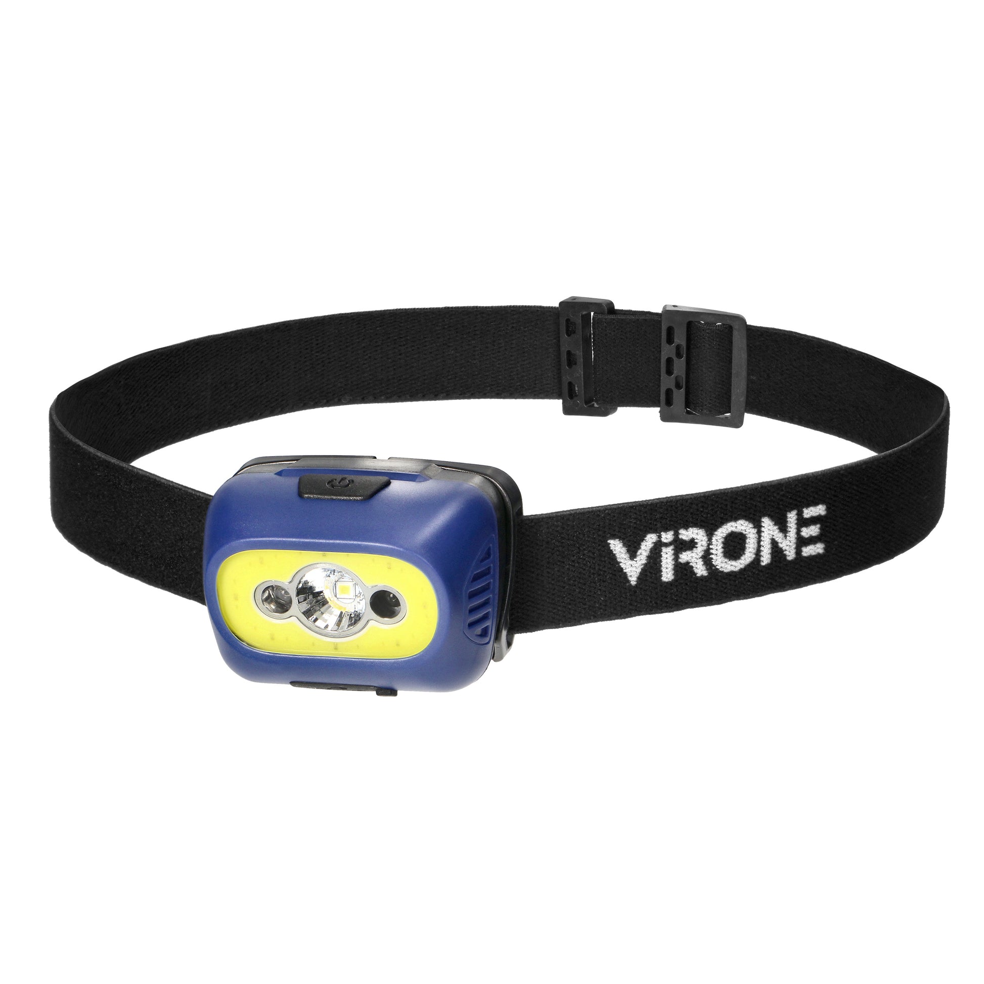 Orno Flashlights, hand – COB LED Headlamp with Motion Sensor, Rechargeable, Blue