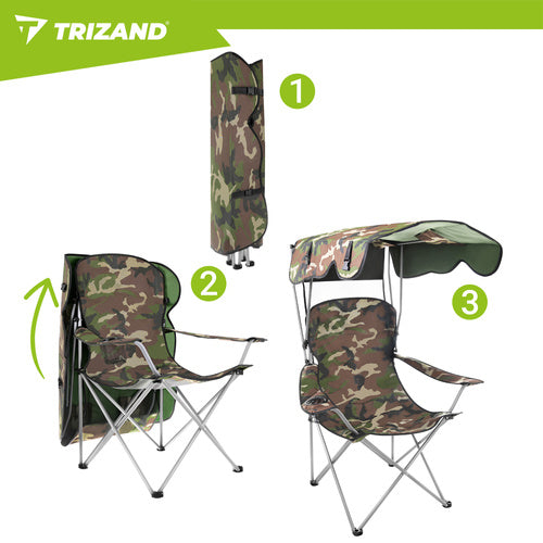 TRIZAND The remaining – "Panama" Camouflage Fishing Chair by Trizand – image 4