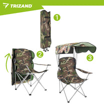 TRIZAND The remaining – "Panama" Camouflage Fishing Chair by Trizand – image 4
