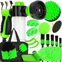 RTO 21-Piece Car Detailing Kit for Cleaning: Brushes and Foam Gun - OR1196 – image 3