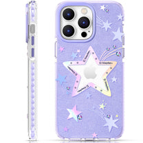 iPhone 14 Plus Heart Star Series PURPLE STAR star case - Carlat