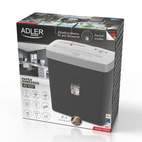 ADLER Paper Shredders, Laminators, and Supplies – AD 1037 Silver Paper Shredder – image 8