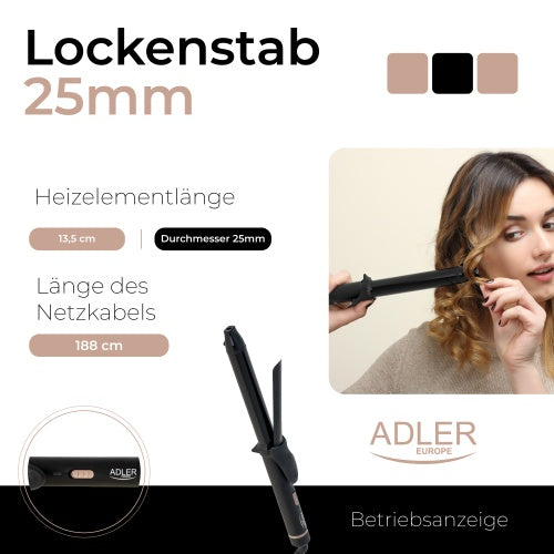ADLER Curling irons, brushes – AD 2115 Curling Iron - 25 mm – image 18