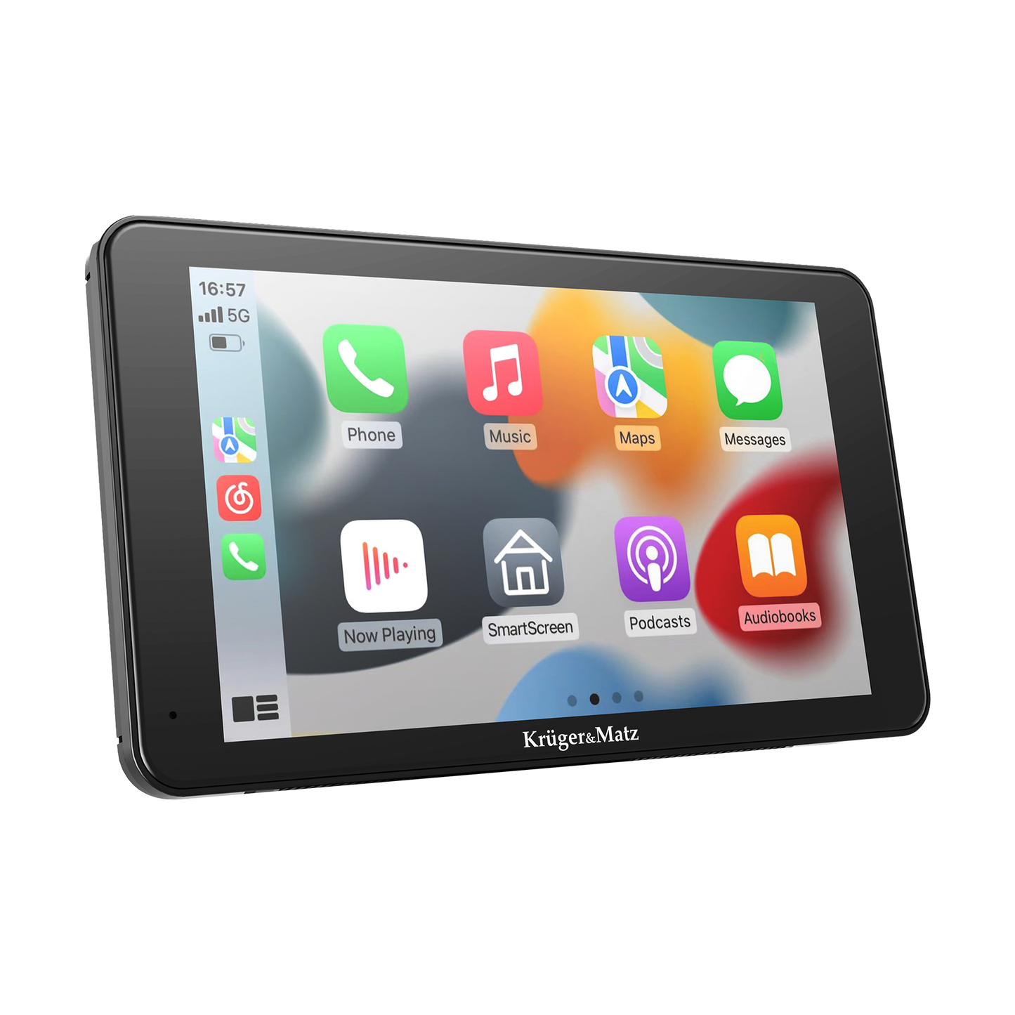 Kruger&Matz 7" Android Auto and Apple CarPlay multimedia head unit with a Kruger&amp;Matz rearview camera; – image 3