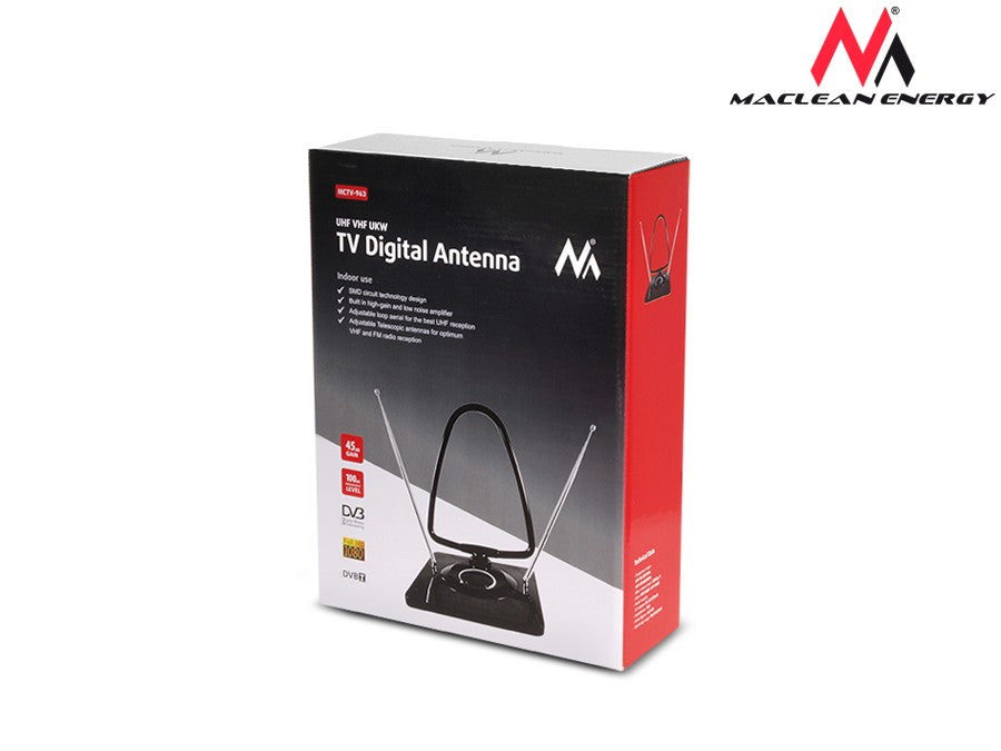 Maclean TV antennas (DVB-T – MCTV-963 Indoor DVB-T TV and Radio Antenna – image 3