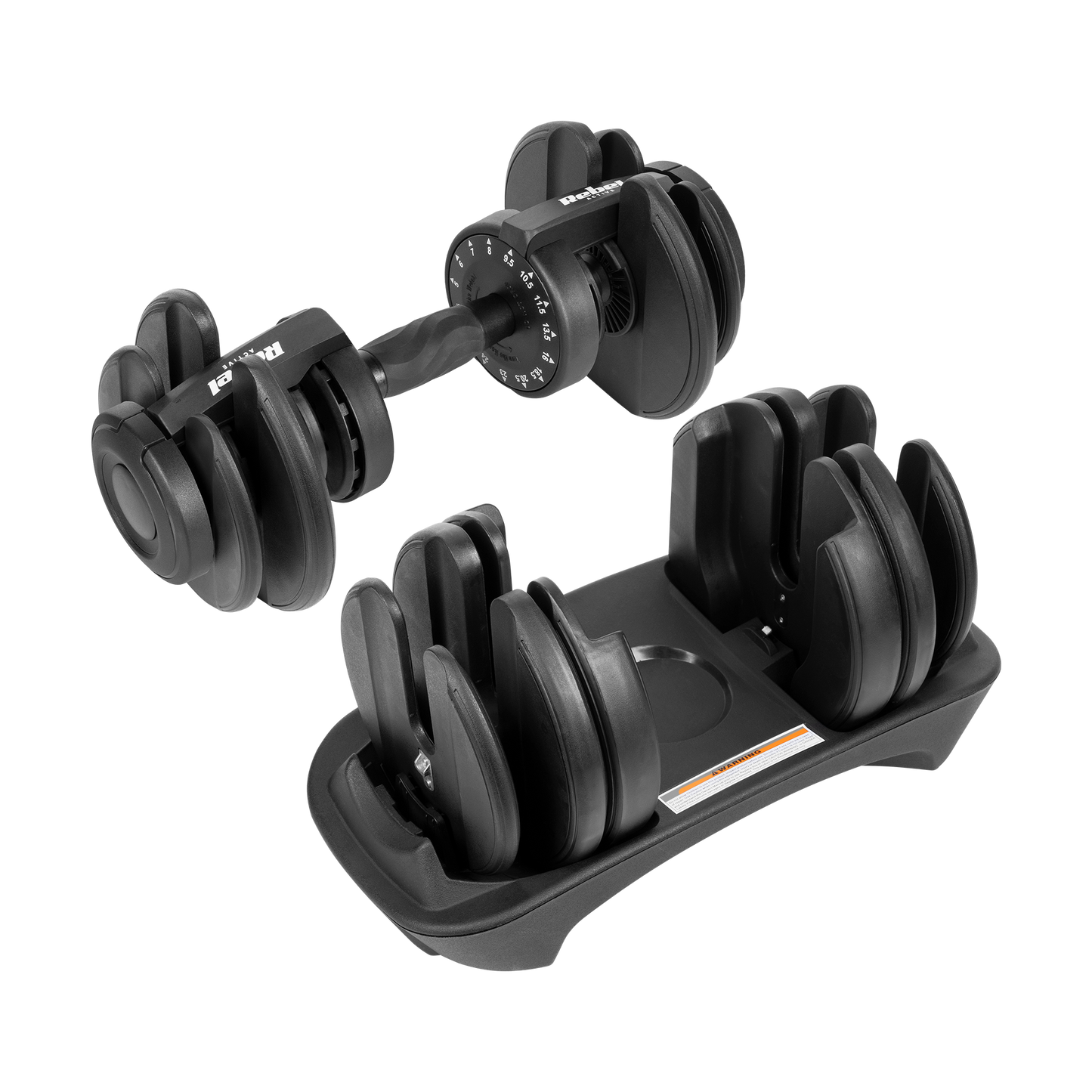 Rebel Kettlebells – REBEL ACTIVE 24 kg Automatic Adjustable Cast Iron Dumbbell – image 4