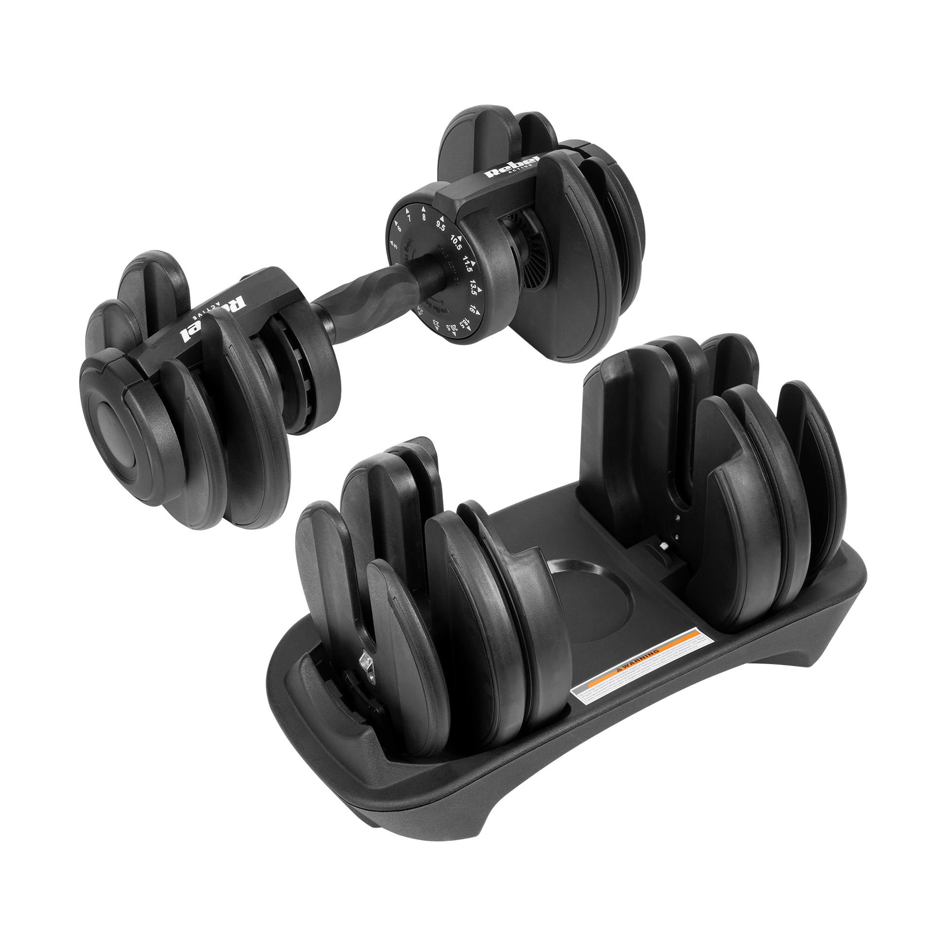 Rebel Kettlebells – REBEL ACTIVE 24 kg Automatic Adjustable Cast Iron Dumbbell – image 4