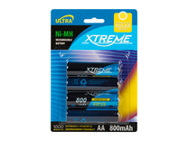 Blow 82-606# R6 Ni-MH AA 800 mAh Xtreme Rechargeable Battery for Solar Lights, 4-Pack