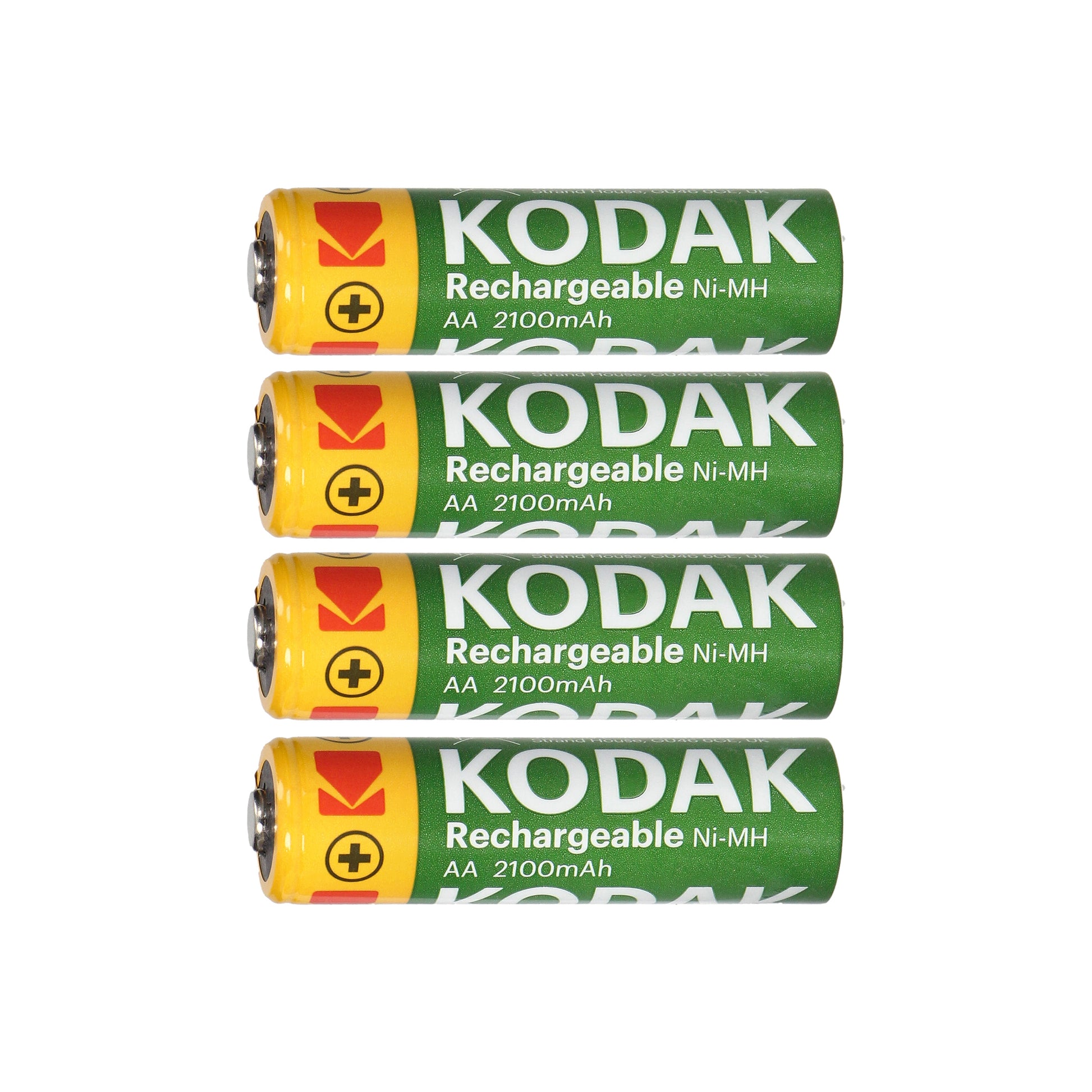 Orno Rechargeable batteries – Kodak Ni-MH AA Rechargeable Batteries, 2100 mAh, 4-Pack – image 2