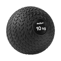 Rebel Small Rehabilitation Exercise Medicine Ball — Slam Ball, 23 cm, 10 kg, REBEL ACTIVE