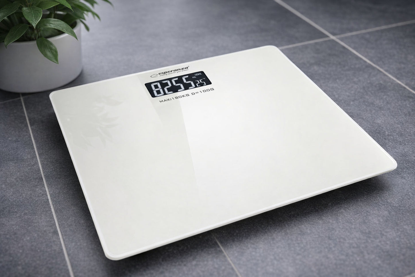 Esperanza Bathroom Scales – EBS002W Esperanza Digital Aerobic Bathroom Scale, White – image 3