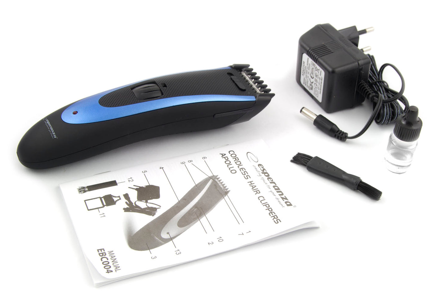 Esperanza Hair Clippers – EBC004 Apollo Esperanza Cordless Hair Clipper – image 4
