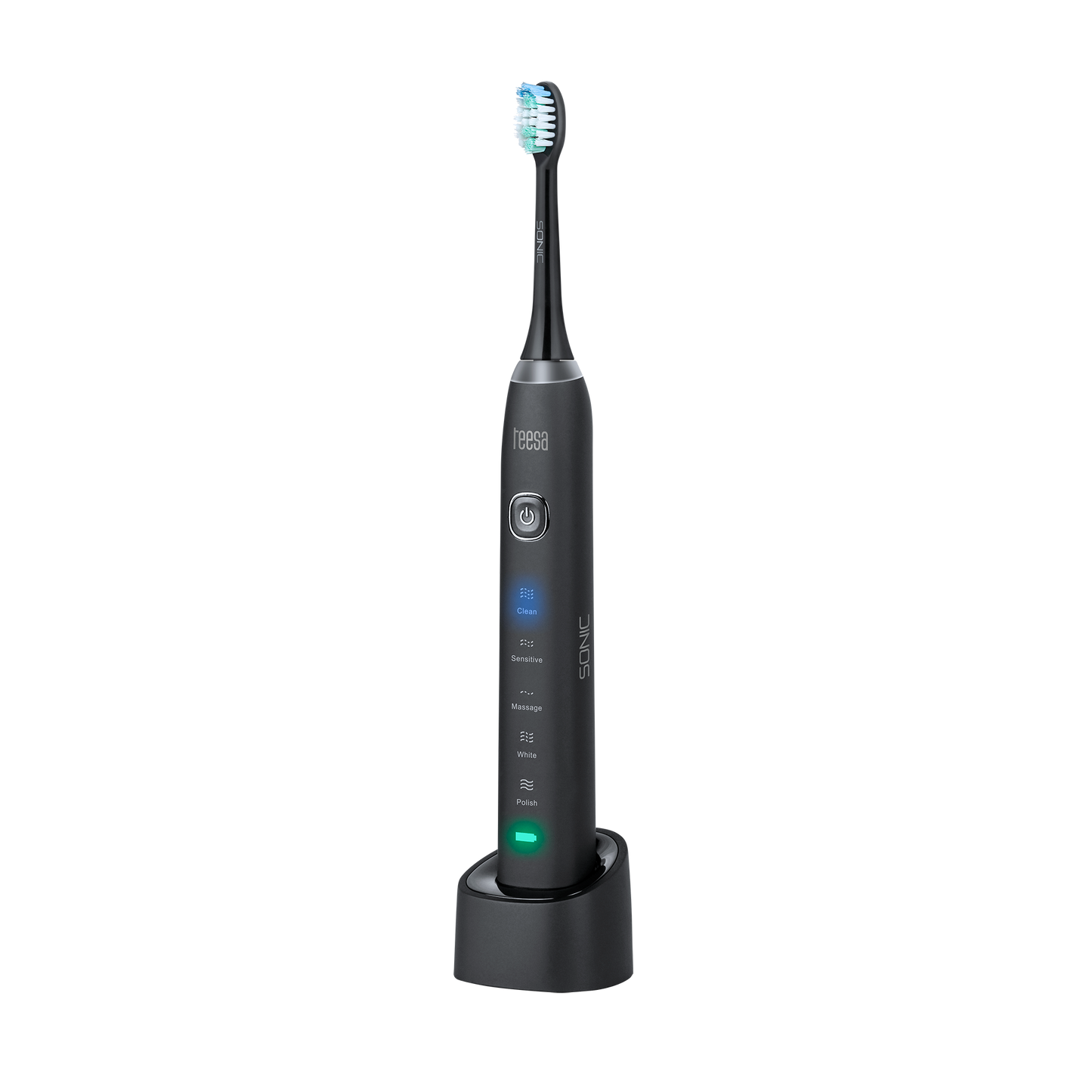 Teesa Toothbrushes – Teesa Sonic Black Sonic Toothbrush