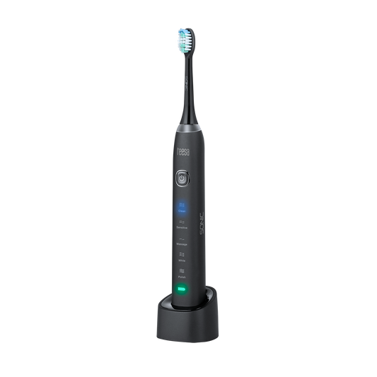 Teesa Toothbrushes – Teesa Sonic Black Sonic Toothbrush