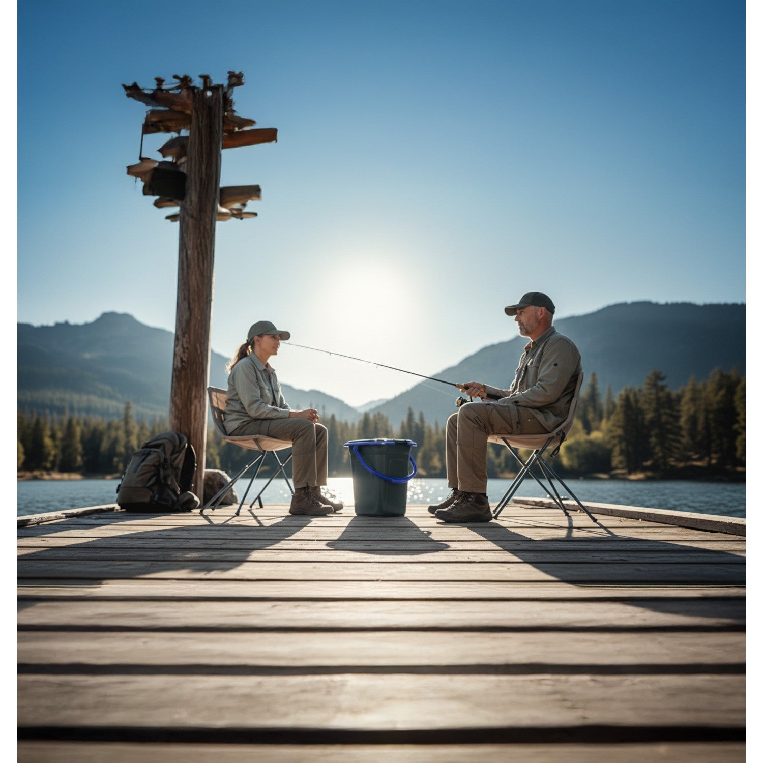 GreenBlue Tourist toilets – GreenBlue GB320BB tourist toilet, black and navy blue – image 9