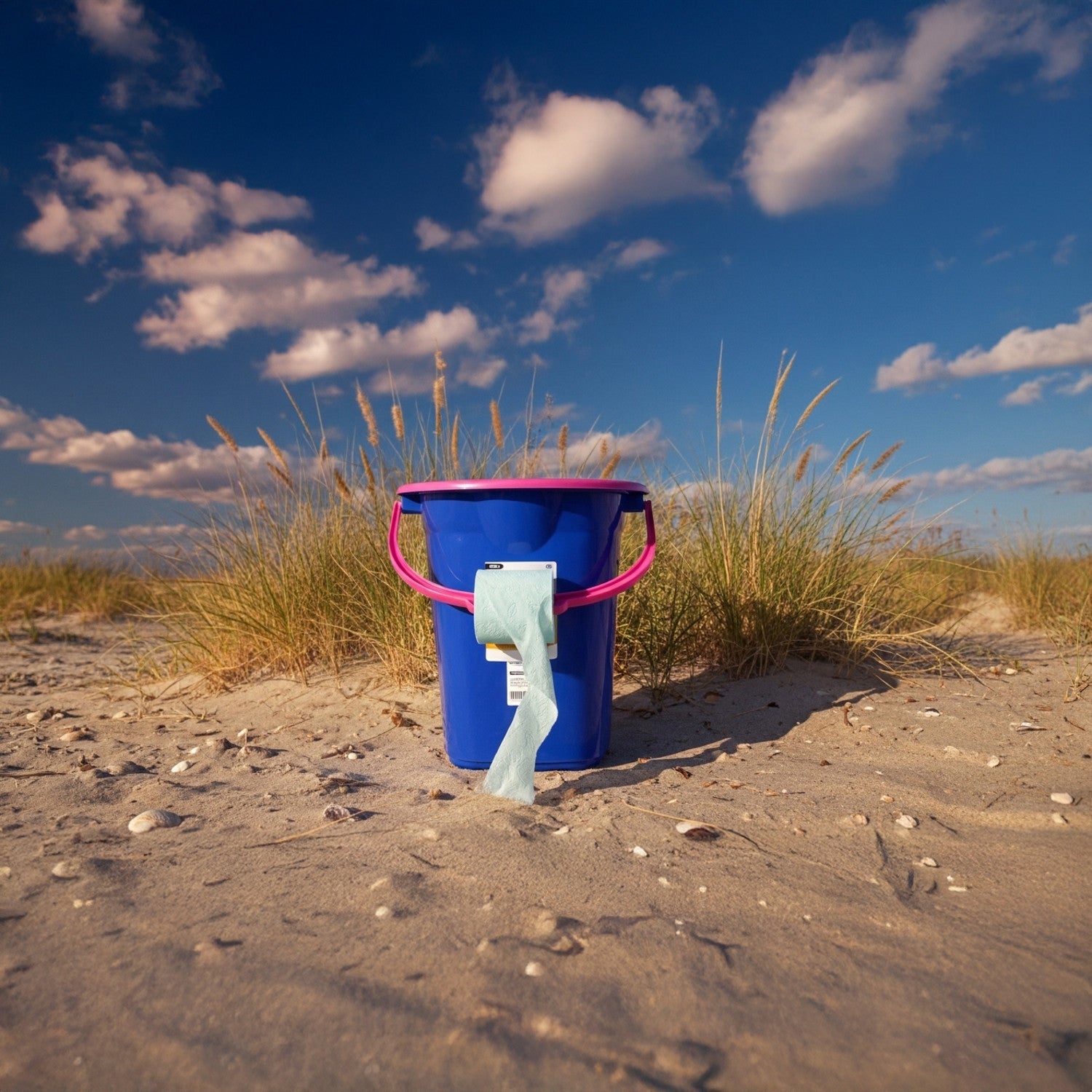 GreenBlue Tourist toilets – GreenBlue GB320BR tourist toilet, navy blue and pink – image 8