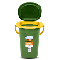 GreenBlue Tourist toilets – GreenBlue GB320GO tourist toilet, dark green and orange – image 2