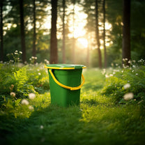 GreenBlue Tourist toilets – GreenBlue GB320GO tourist toilet, dark green and orange – image 8