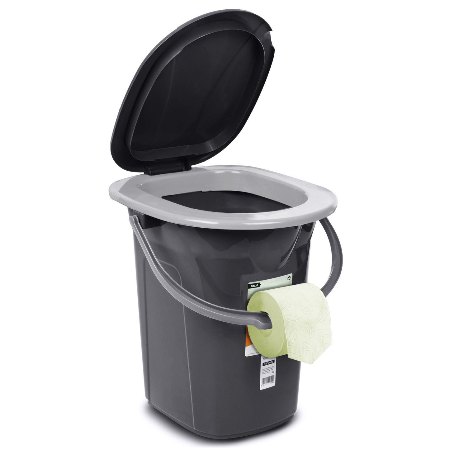 GreenBlue Tourist toilets – GreenBlue GB320AG Anthracite Portable Toilet – image 3