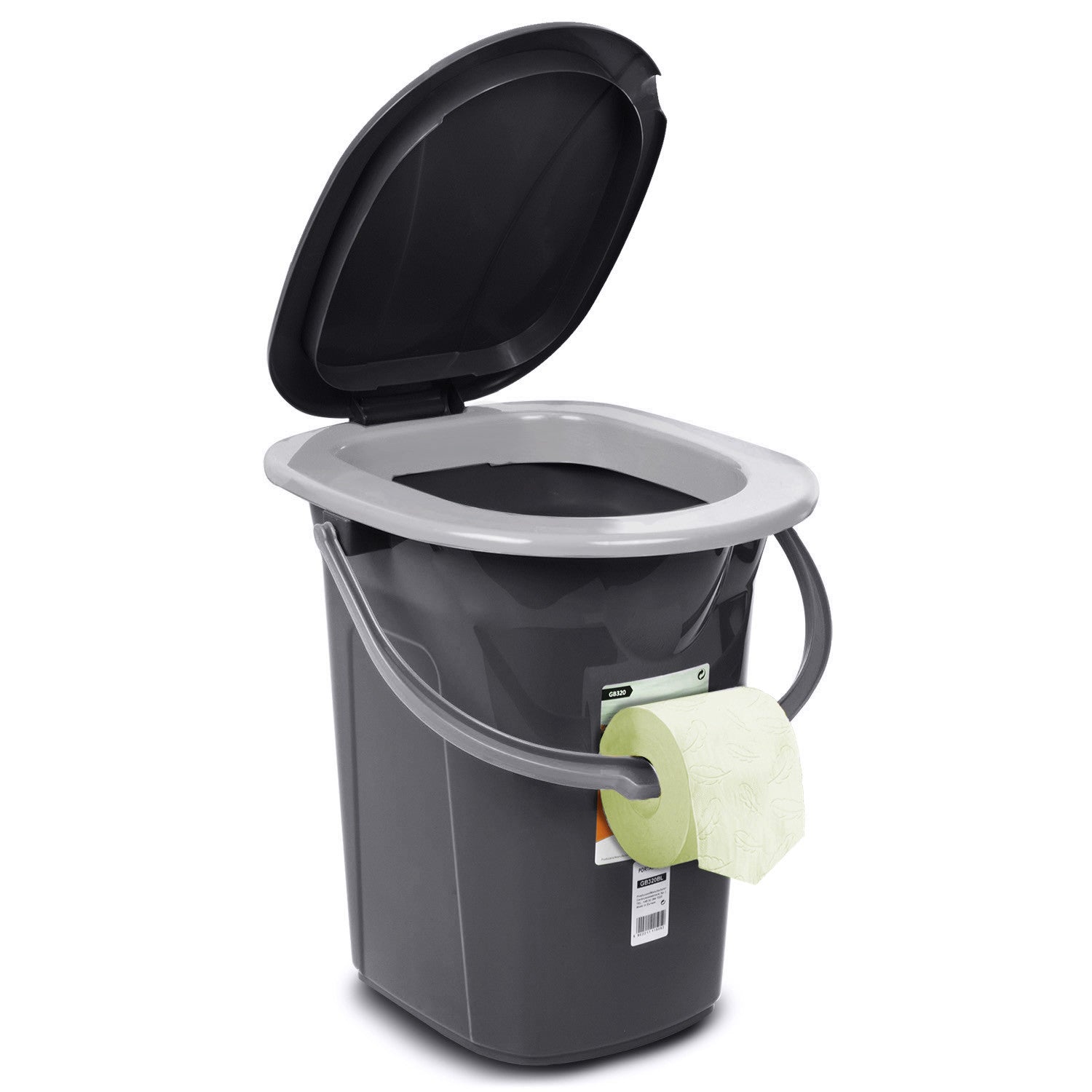 GreenBlue Tourist toilets – GreenBlue GB320AG Anthracite Portable Toilet – image 3
