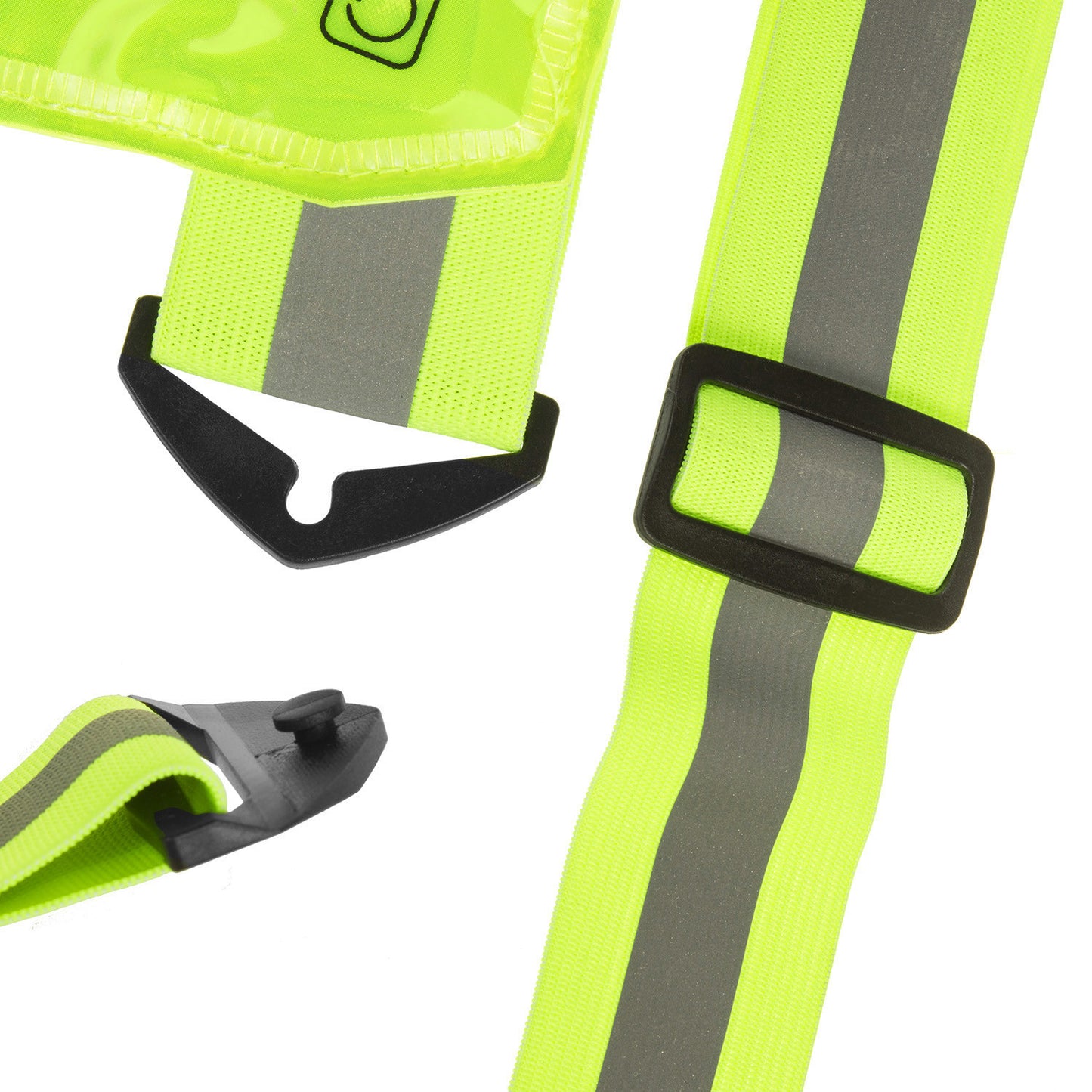 Maclean LED harness for runners and cyclists by Maclean, 2xCR2032 batteries, IPX2 water resistance, adjustable MCE425 – image 7