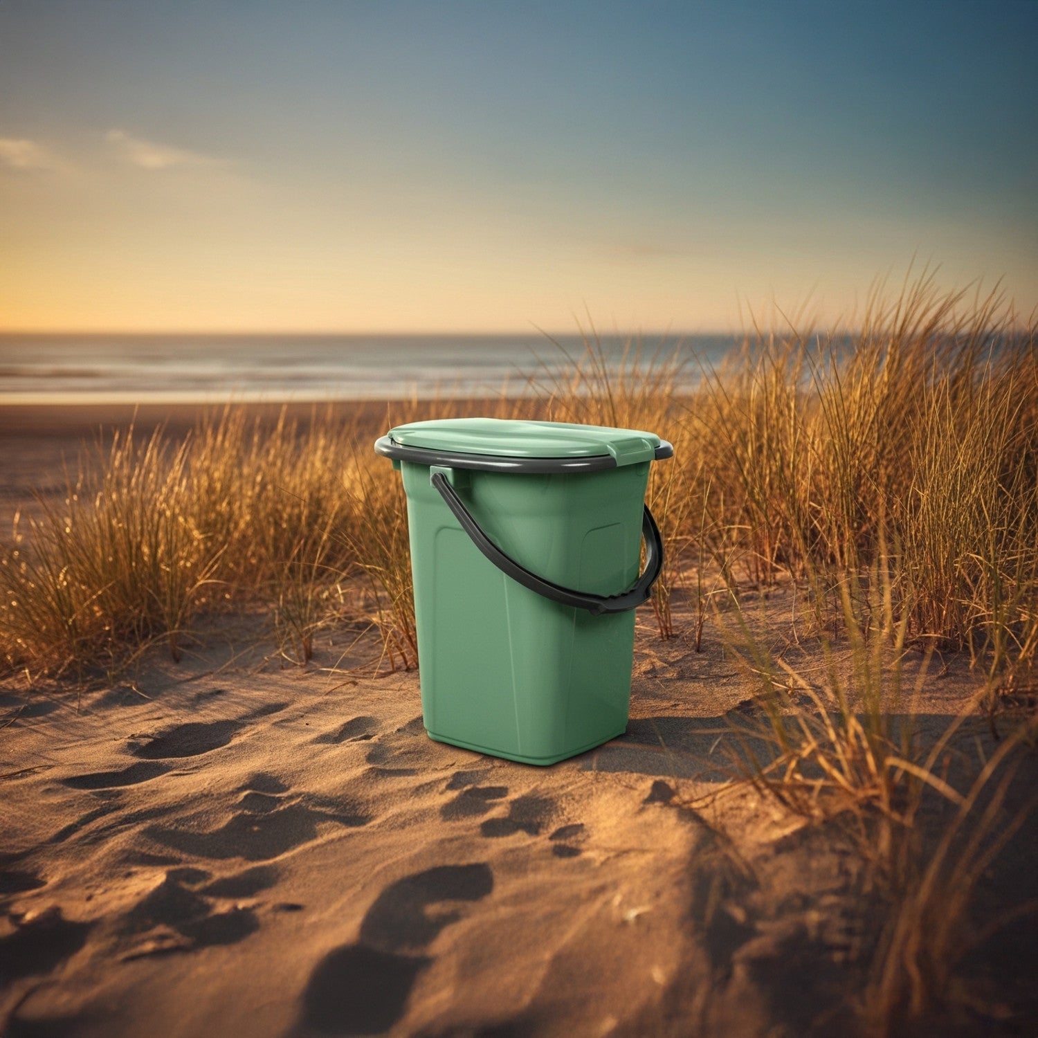 GreenBlue Tourist toilets – GreenBlue GB320GG tourist toilet, green and gray – image 8