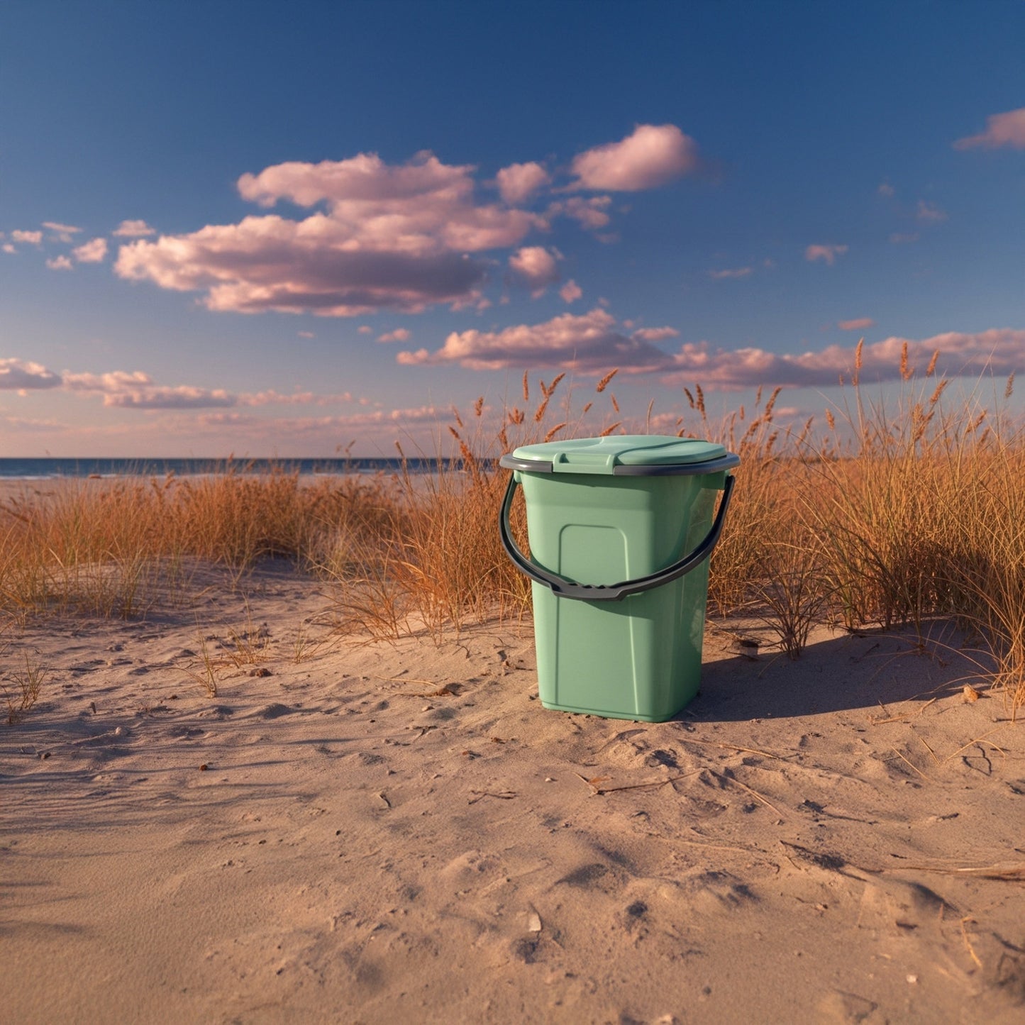 GreenBlue Tourist toilets – GreenBlue GB320GG tourist toilet, green and gray – image 9