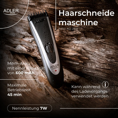 ADLER AD 2818 Hair Clipper | 24 cutting lengths | stainless steel blades | – image 12