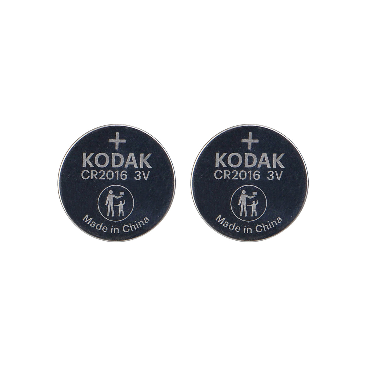 Orno Alkaline, coin-cell, and zinc-carbon – Kodak Max Lithium CR2016 Batteries, 2-pack – image 2