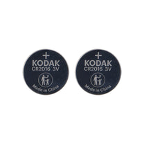 Orno Alkaline, coin-cell, and zinc-carbon – Kodak Max Lithium CR2016 Batteries, 2-pack – image 2