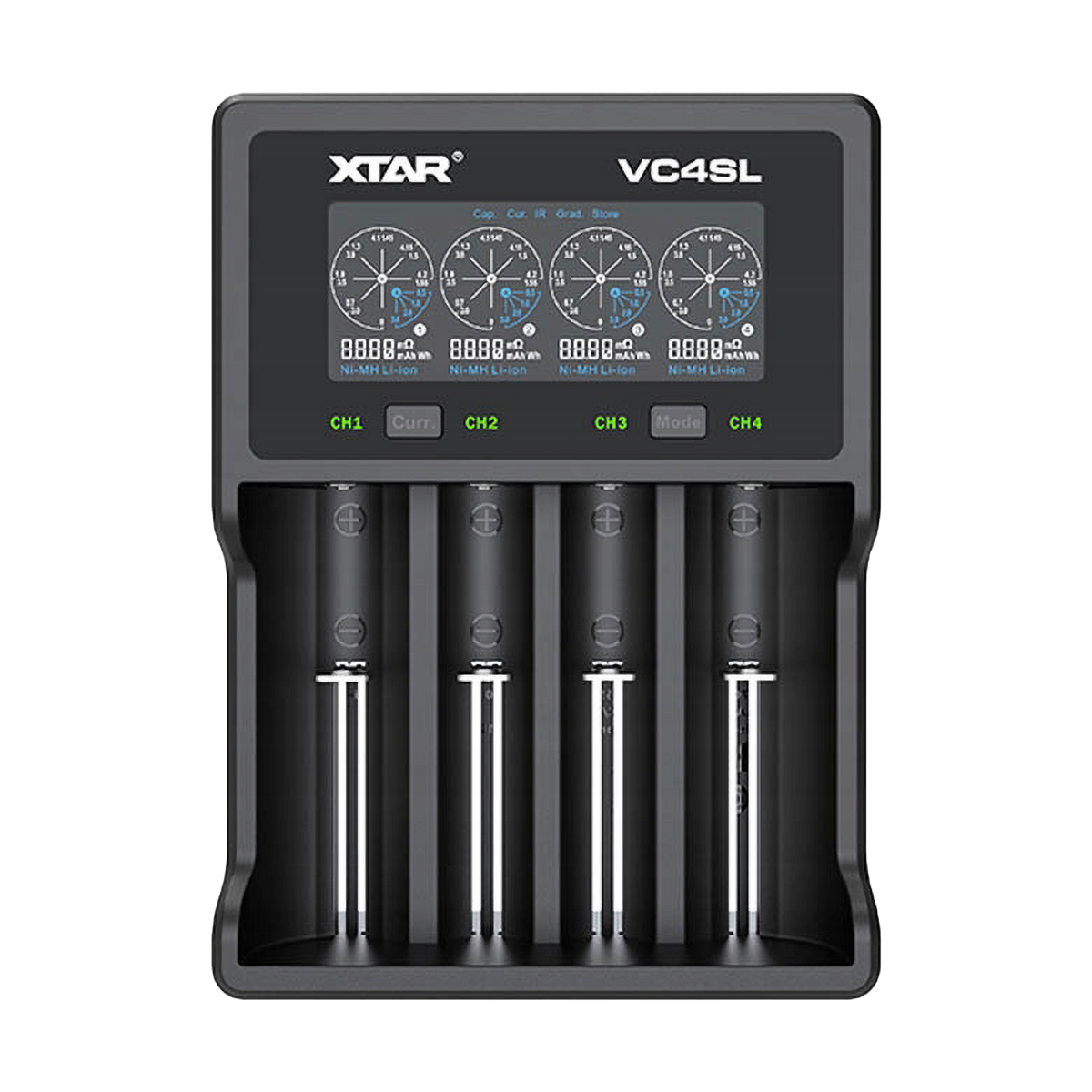 LP Chargers for rechargeable batteries and – XTAR VC4SL 18650 BATTERY CHARGER