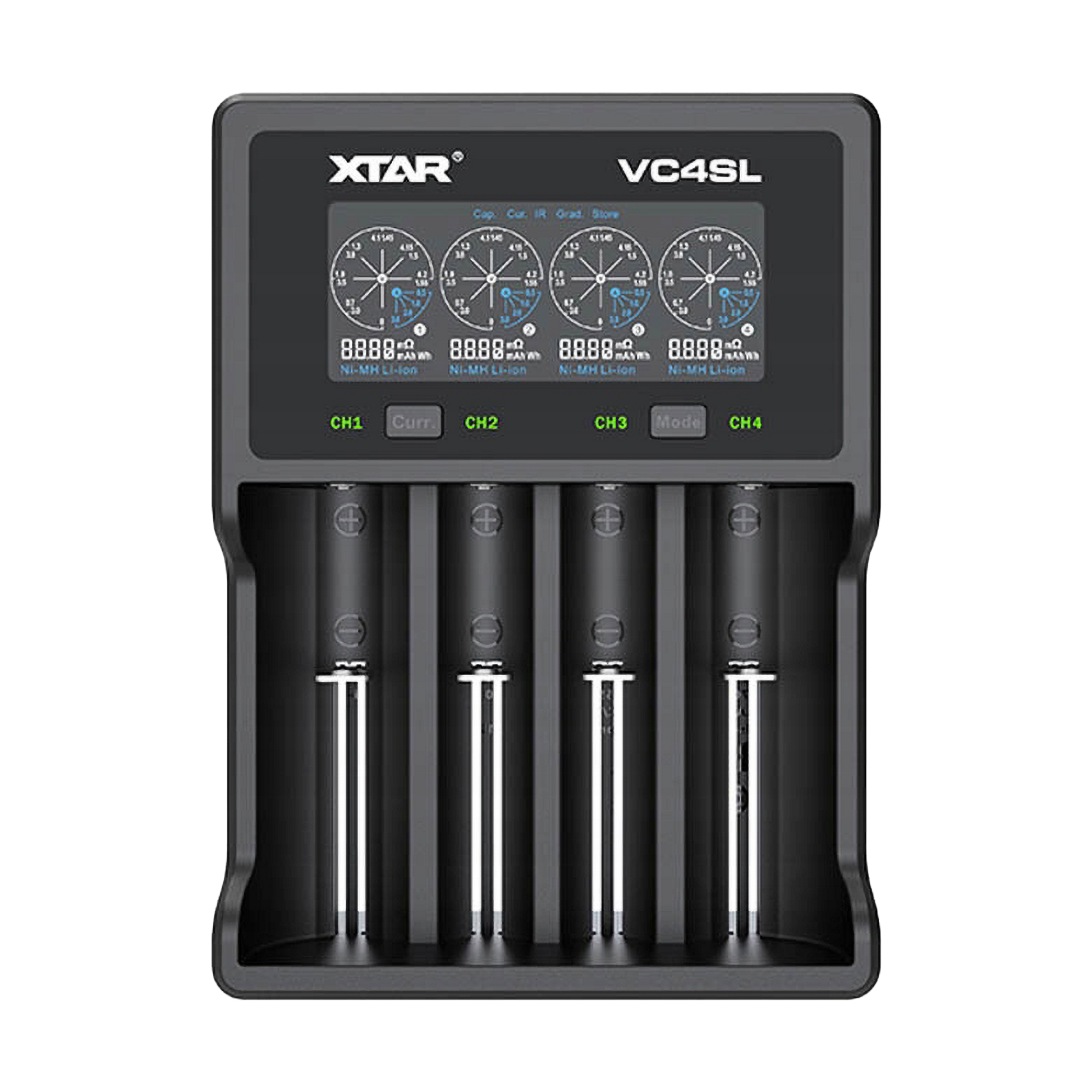 LP Chargers for rechargeable batteries and – XTAR VC4SL 18650 BATTERY CHARGER
