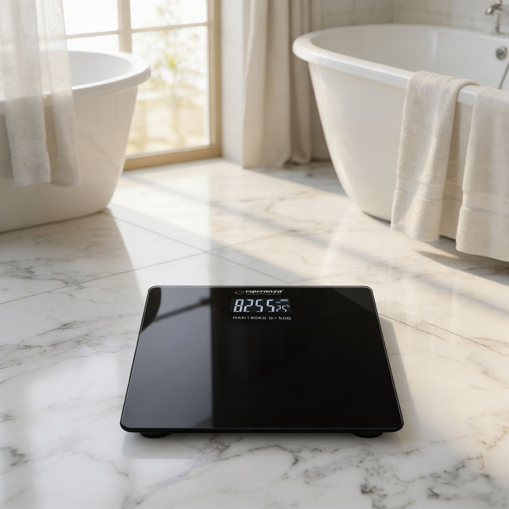 Esperanza Bathroom Scales – EBS002K Esperanza Digital Aerobic Bathroom Scale, Black – image 5