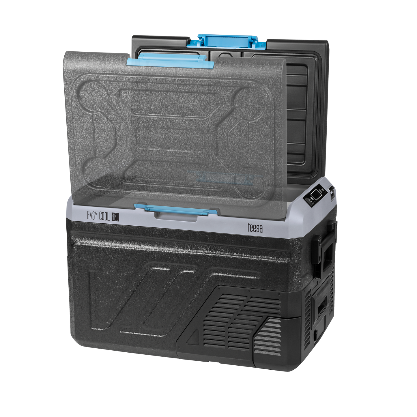 Teesa TEESA Professional Compressor-Style Travel Refrigerator with Freezing Function, 40L, DC 12/24, AC 230V – image 2