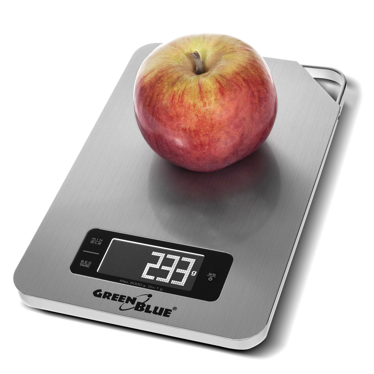 GreenBlue GreenBlue GB170 Digital Kitchen Scale with Timer, min. 1 g, max. 5,000 g