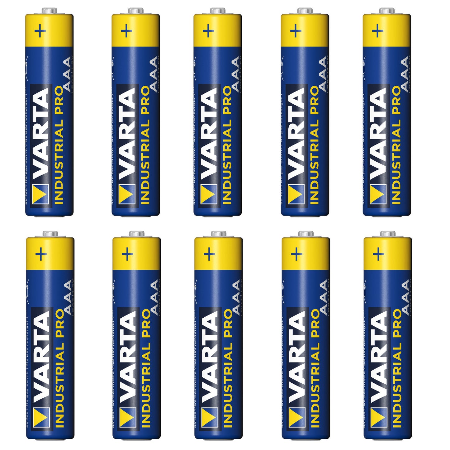 Varta Alkaline – 10 R-03 LR03 AAA Alkaline Batteries by Varta Industrial – image 2