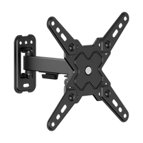 Cabletech Universal Wall Mount for LED TVs (13–43") with Vertical and Horizontal Adjustment