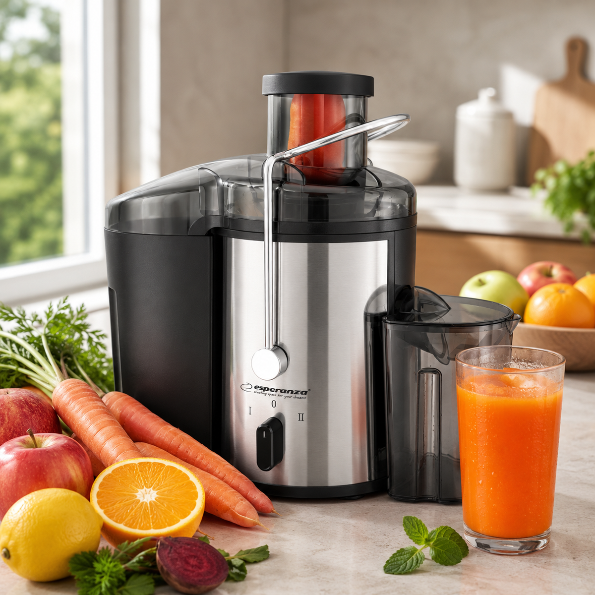 Esperanza Juicers and Juice Extractors – EKJ002 Esperanza Carrot Juicer – image 5