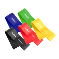 Rebel Latex Exercise Band Set - Mini Band L, 2.3–18.2 kg, 5 bands, assorted colors, REBEL ACTIVE